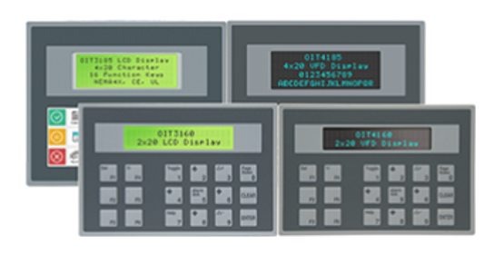 LCD and VFD OITs